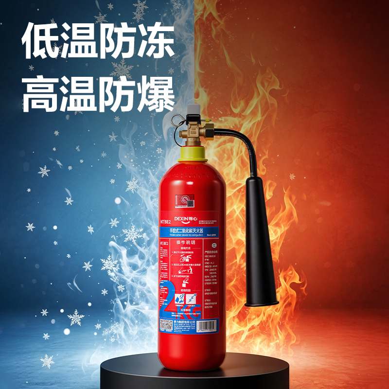 得力得心LQ253二氧化碳滅火器2KG(紅色)(罐)
