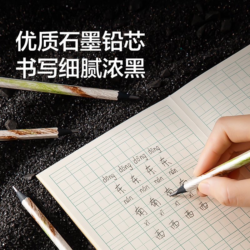 紐賽NS1738-2B煥新黑金鉛筆2B(混)(8支/盒)