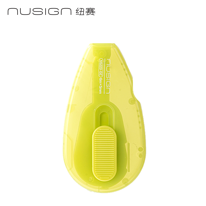 紐賽NS223-DZ修正帶套裝5*5mm*6m(盒)(透明綠)