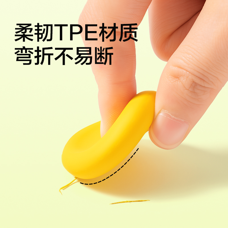 得力VP672真集屑橡皮擦（5塊裝）(混)(盒)